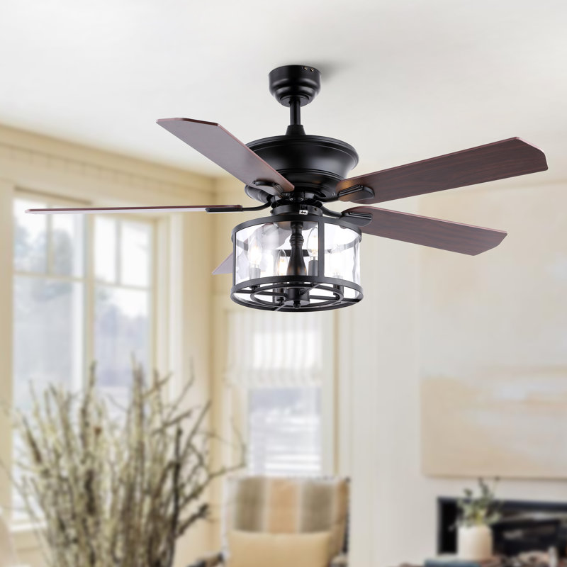 Turgay 52'' Ceiling Fan with Light Kit