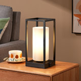 Dimmable Touch Control Table Lamp with USB Ports and Bulb Included