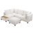 Fabian 90" Modular Sectional Sofa with Hidden Charging Ports & Ottoman-1409276029