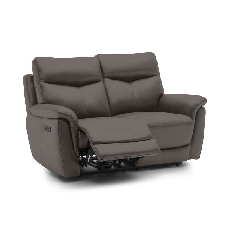 Holland 2 Seater Power Recliner, Dark Grey