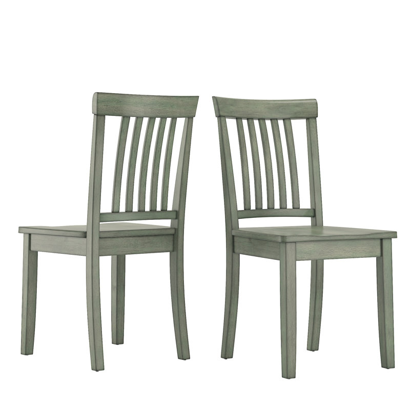 Phillipston 17.15'' H Solid Wood Side Chair, Antique Sage