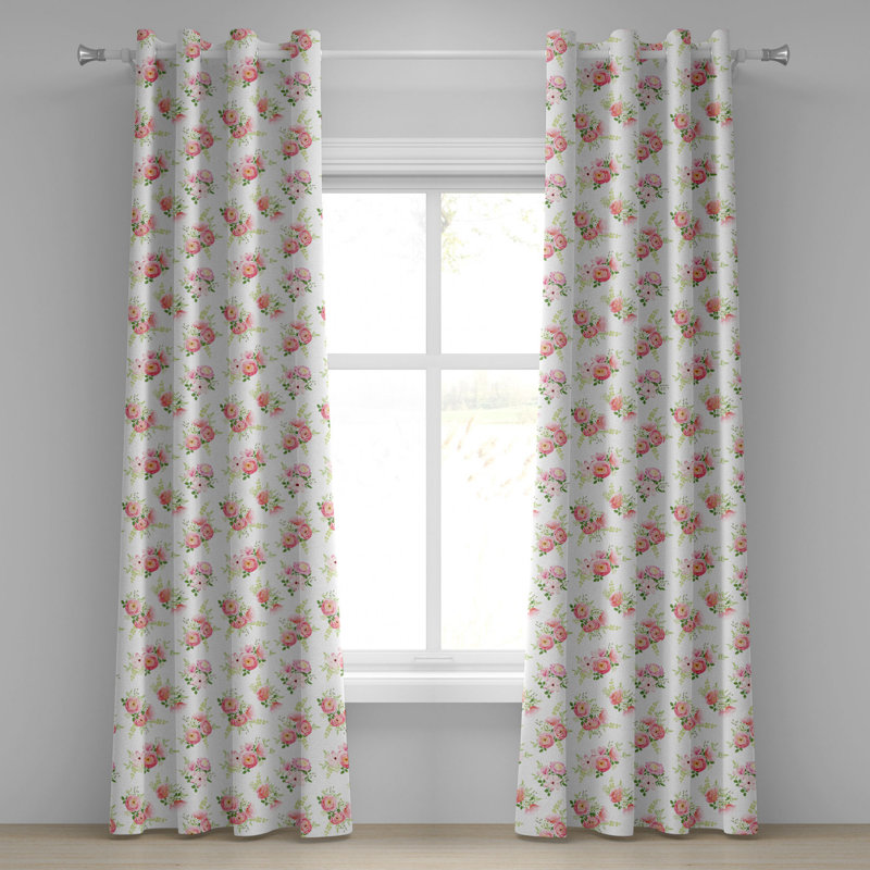 Sateen Blackout Curtains / Drapes Pair, 50" W x 84" L