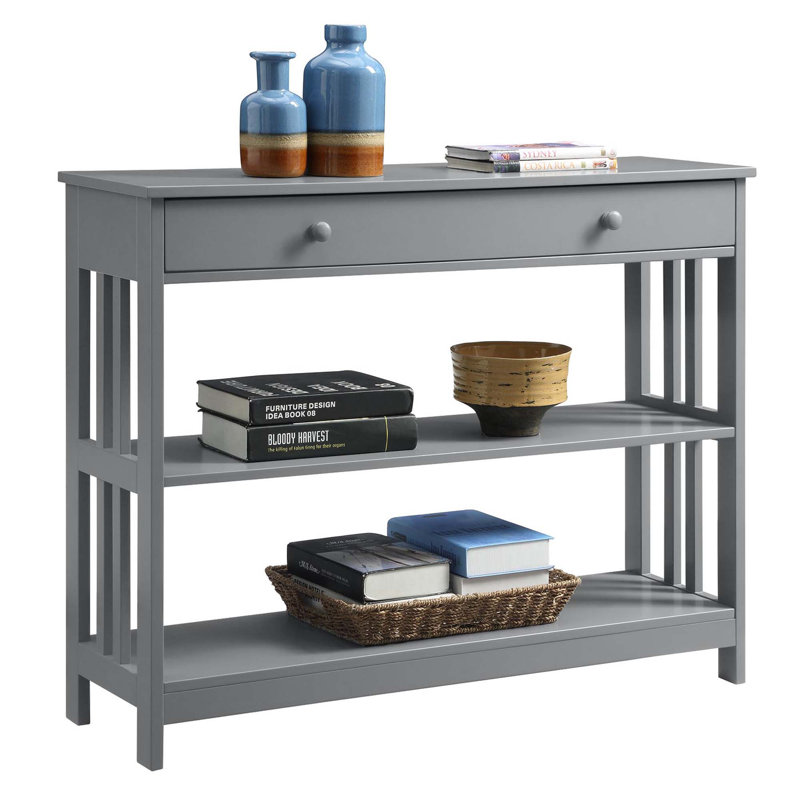 Console 39,5 po Minerva, Gris