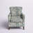 Alikah Armchair with Floral Fabric Pattern-86769086