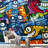 Vibrant Graffi Street Paint Peel & Stick Abstract Border-93868468