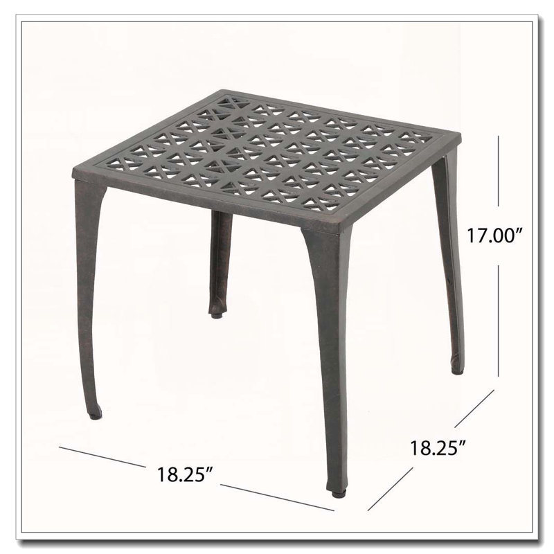 Outdoor 18" SIDE TABLE