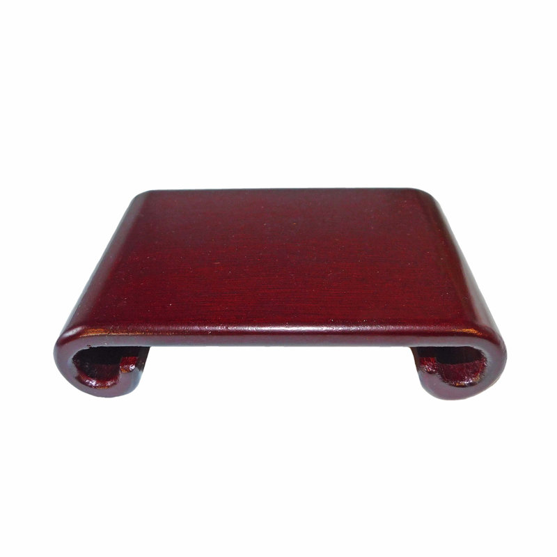 5" Scroll Oriental Wooden Stand