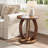 24-Inch Tall Round End Table, Set Of 2-689638094