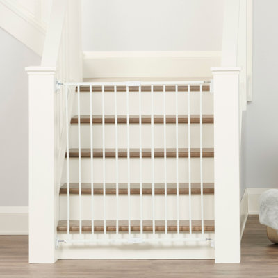 Barrière de sécurité extra haute en métal - Blanc