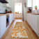 Premium Machine Washable Cerrito AMF551 Orange Rug
