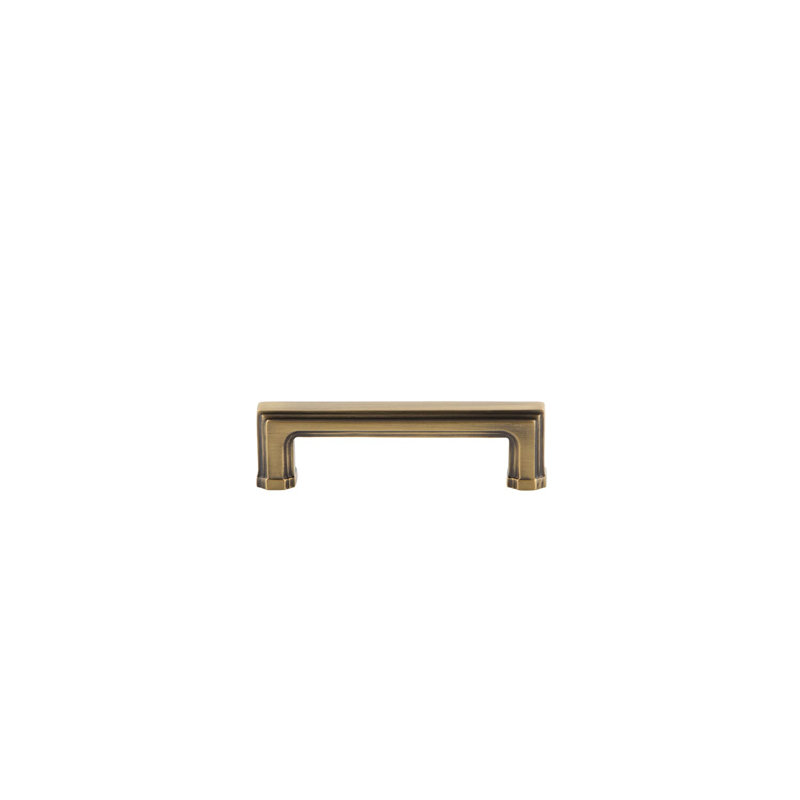 Bar / Handle Pull, Vintage Brass, 3"