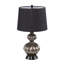 Lampe de table 24,5 "argentée