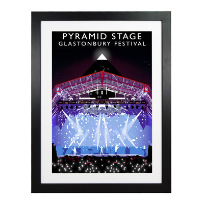 Pyramid Stage by Richard O'Neil - Print