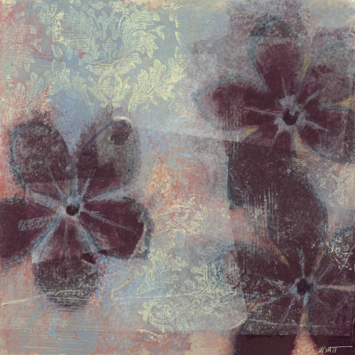 Mauve Resonance II - Wrapped Canvas Print