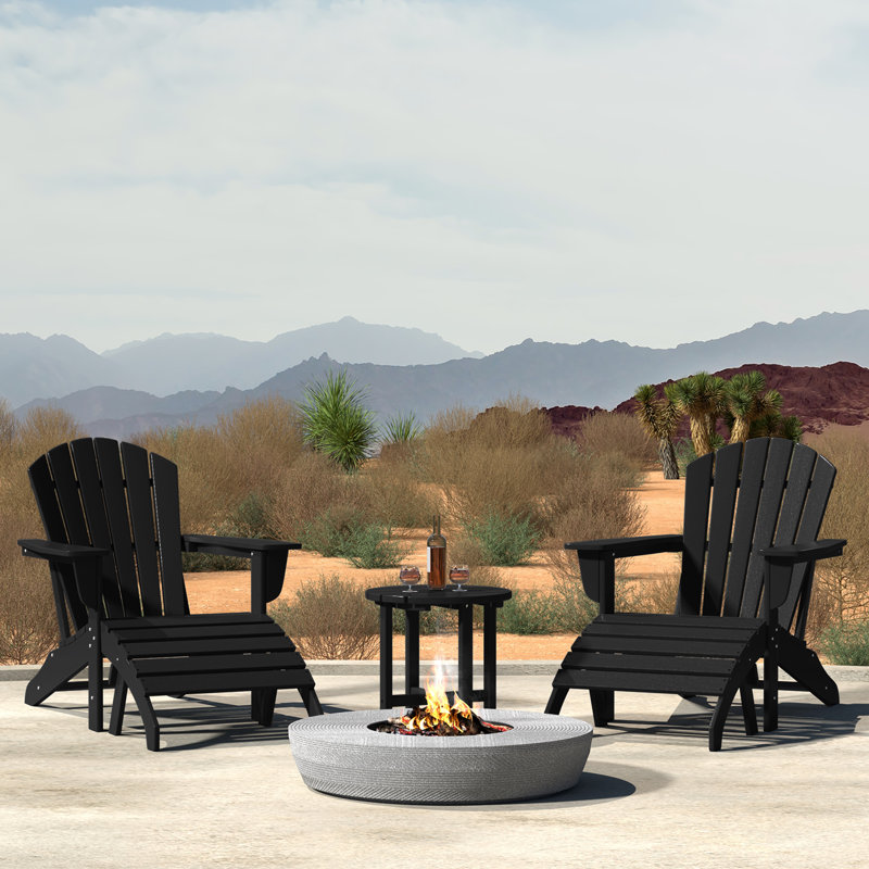 Altura 2 - Person Patio Conversation Set, Dark Gray