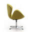 Chaise ballon rembourrée en métal Raspberry Modern-25675677