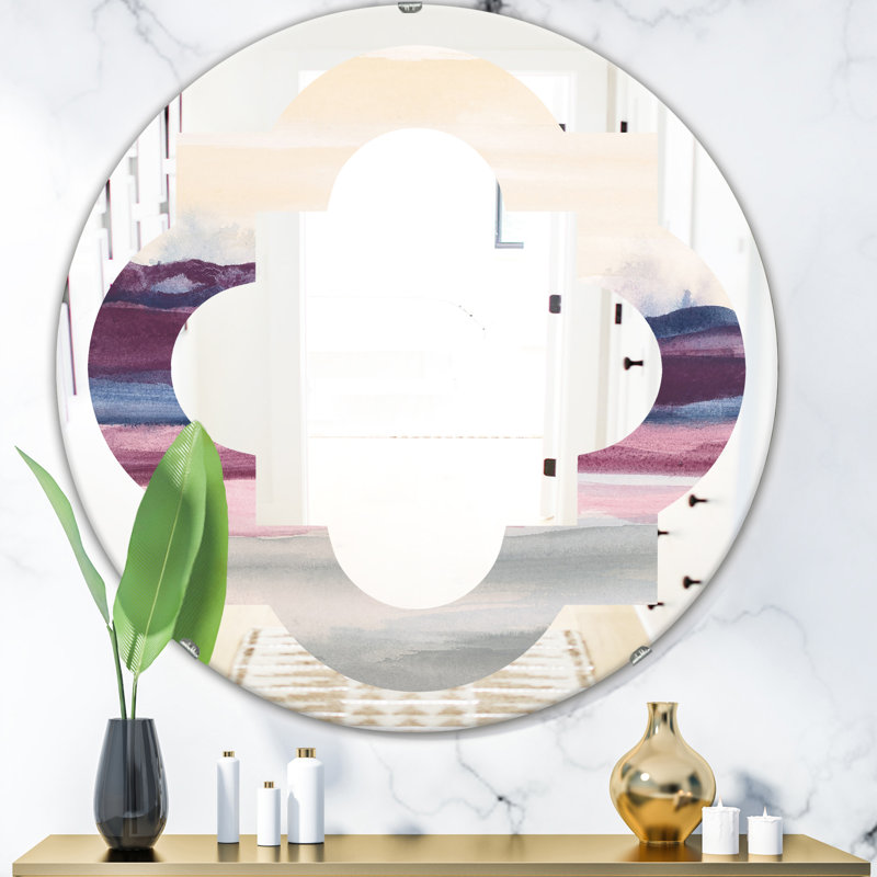 Miroir mural Quatrefoil Rock Landscape, 23,6 po x 23,6 po