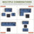 5 Piece Rattan Sectional Seating Group with Cushions-1410508493