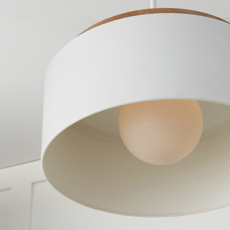 Luminaire suspendu tambour à 1 lumière Donal