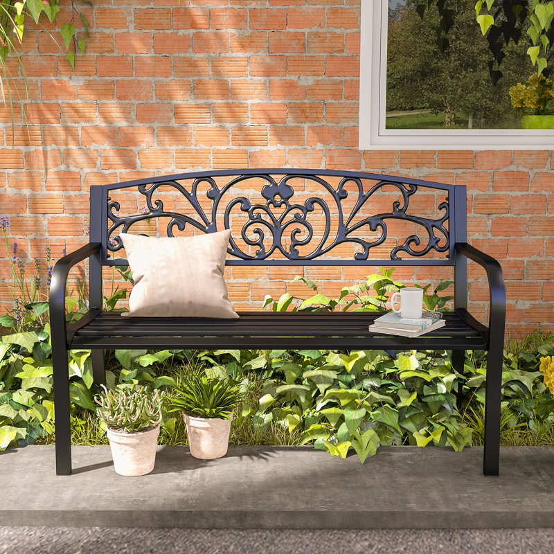 Banc d'extérieur, banc de jardin 50 po