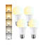 Ampoule DEL A19 8CC (60W Eqv.) 5CCT, ampoules à DEL à intensité variable, ampoules de ventilateur de plafond à culot E26, homologuée UL / FCC, 800LM