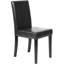 Chaise d'appoint en bois massif touffeté Ault-258651740