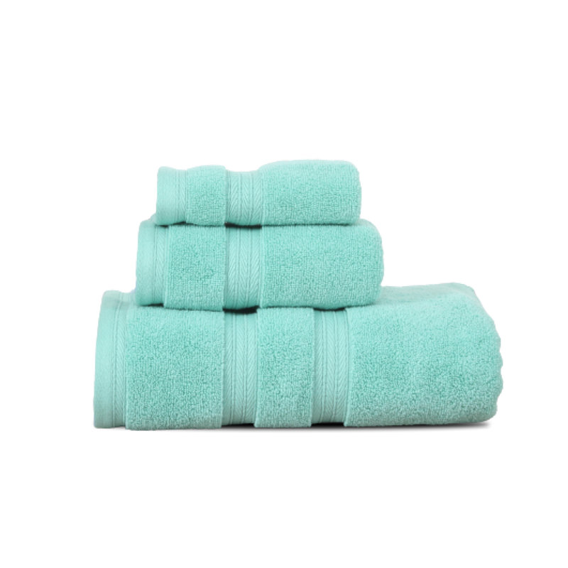Ensemble de serviettes de bain 100% coton Elegance Essentials 550GSM, Turquoise