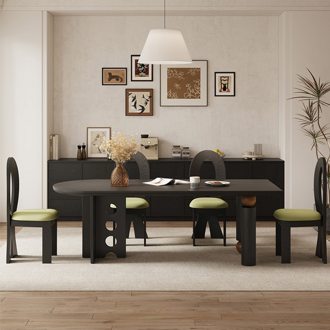 Waagy Creative solid wood table dining set | Wayfair