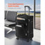 Valise souple extensible avec verrou TSA-129435443