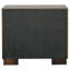Table de chevet 2 tiroirs Polk Cappuccino