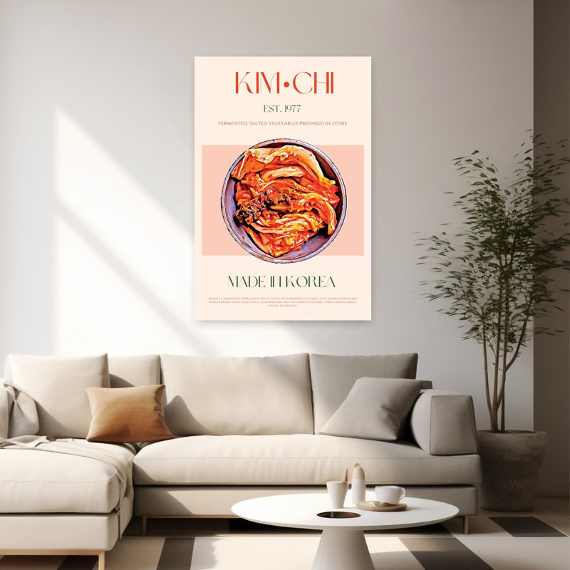 Authentic Korean Kimchi by Nazma Khokhar - Wrapped Canvas Print, 152.4 cm H x 101.6 cm W