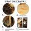 «Cuba Havana Sunset», ensemble de 2 reproductions d'art murales jaunes-376687579-376687585-376687586