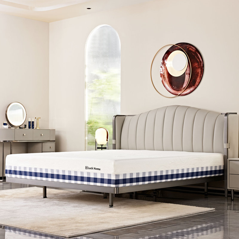 Matelas en mousse viscoélastique imprégnée de gel 12 po Luck Home, Double
