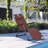 Outsunny Folding Chaise Lounge Chair For Outside, 2-In-1 Tanning Chair With Pillow & Pocket, Adjustable Pool Chair-566671040-566671071