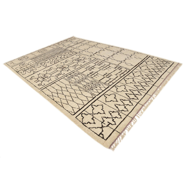 Tapis ivoire Ottilie