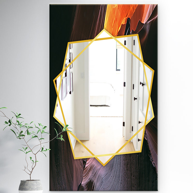 Miroir mural North America Antelope Canyon, H 39,4 po x l 29,5 po