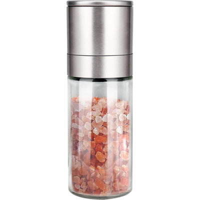 Salt Grinder Pepper Mill, Refillable, Adjustable Coarseness Pepper Grinder, Sea Salt Shaker With Ceramic Rotor(Seasoning Not Included)