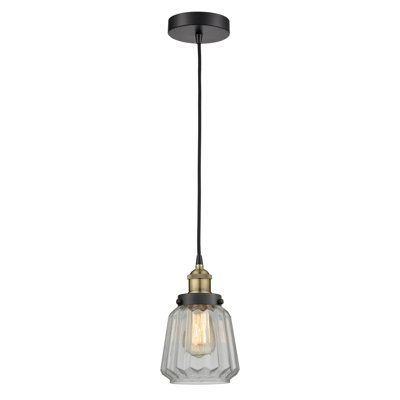 Luminaire suspendu conique à 1 lumière Caggiano