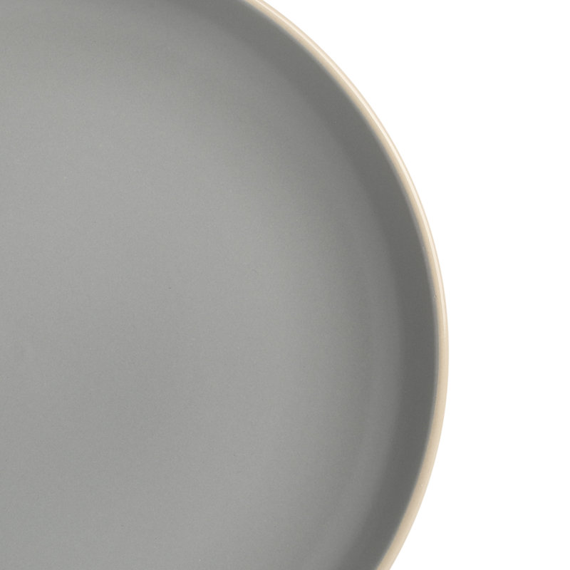 Service de table 32 pièces Gibson Home Rockaway, gris