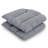 Outdoor  17'' X 17'' X 3.35'' Gray Outdoor Throw Pillows-1562502350