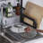 Steel Over The Sink Dish Rack