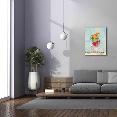 Dovecove «Tea Time» par Courtney Prahl, estampe numérique sur toile