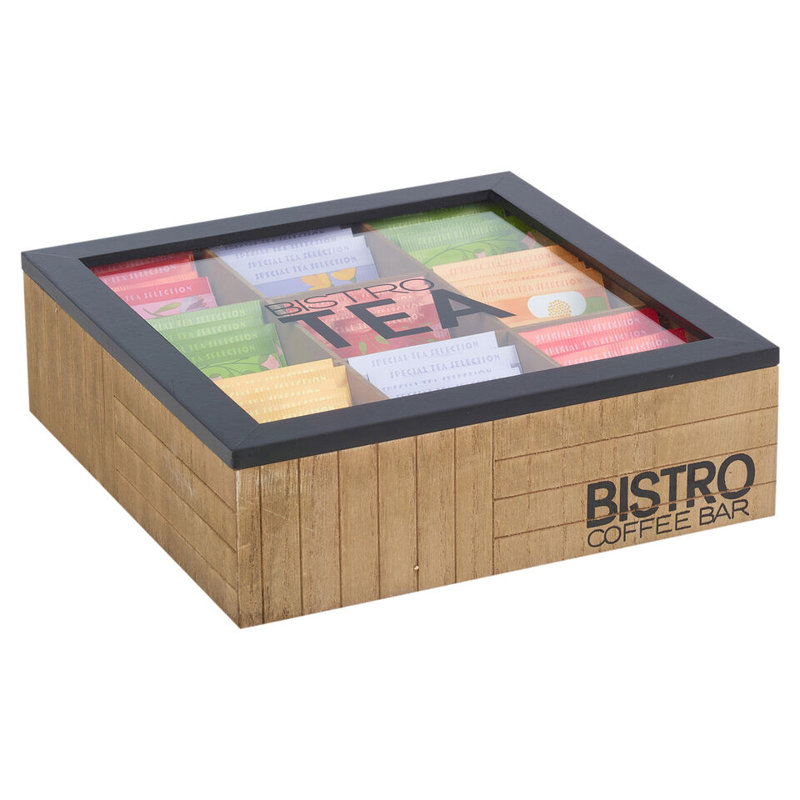 Belfry Kitchen Hamler Wood Tea Box