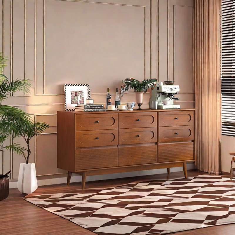 Elegant Sideboard Cabinet with Ample Drawers