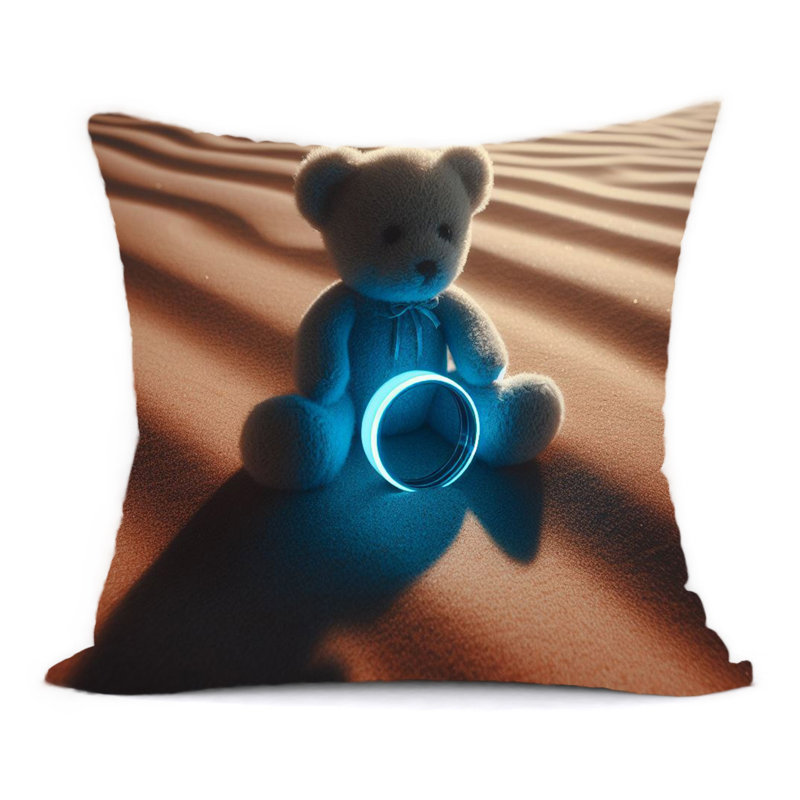  Polyester Throw Square Pillow Cover & Insert