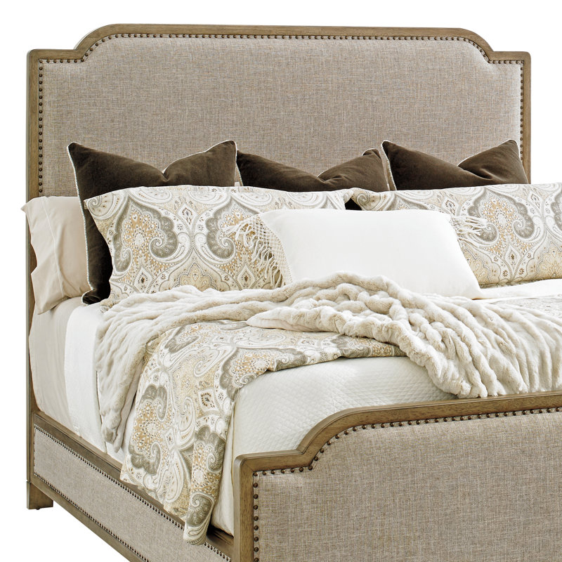 Cypress Point Upholstered Panel Headboard, King