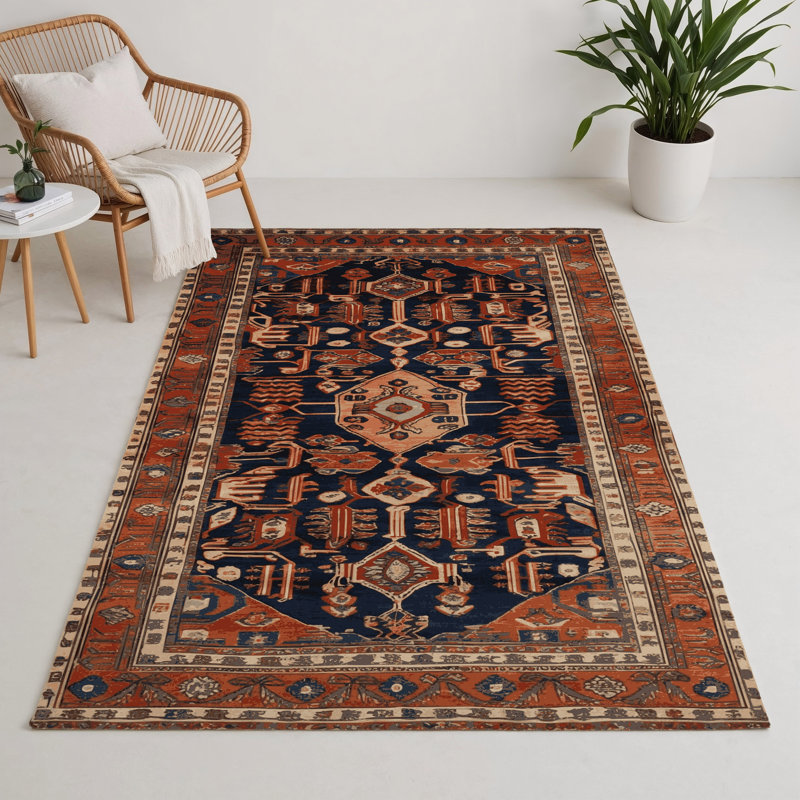 Tapis turc intérieur et extérieur brun, Rectangle 9 pi x 12 pi