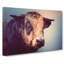 Geometric Cow Bull in Abstract - Wrapped Canvas-55316358