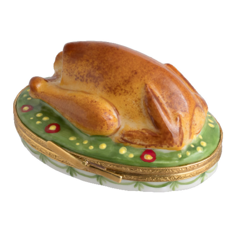 Thanksgiving Handmade Ceramic Decorative Box