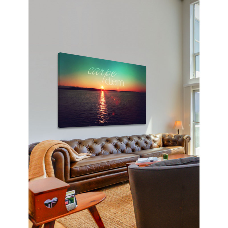 Carpe Diem by Sylvia Cook - Wrapped Canvas Print, 30cm H x 45cm W